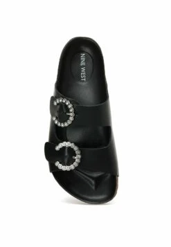 Nine West Sandalias Planas - Black 10 Nine West Sandalias Planas - Black -Nine West 01923dc8d44340c69b0c13d5bb6998f3