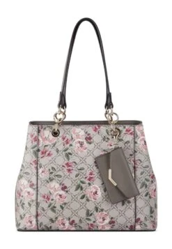 Nine West Basil Jet Set- Bolso Shopping - Cement