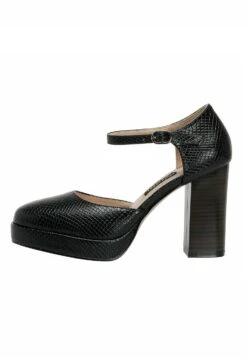 Nine West Tunta- Tacones - Black