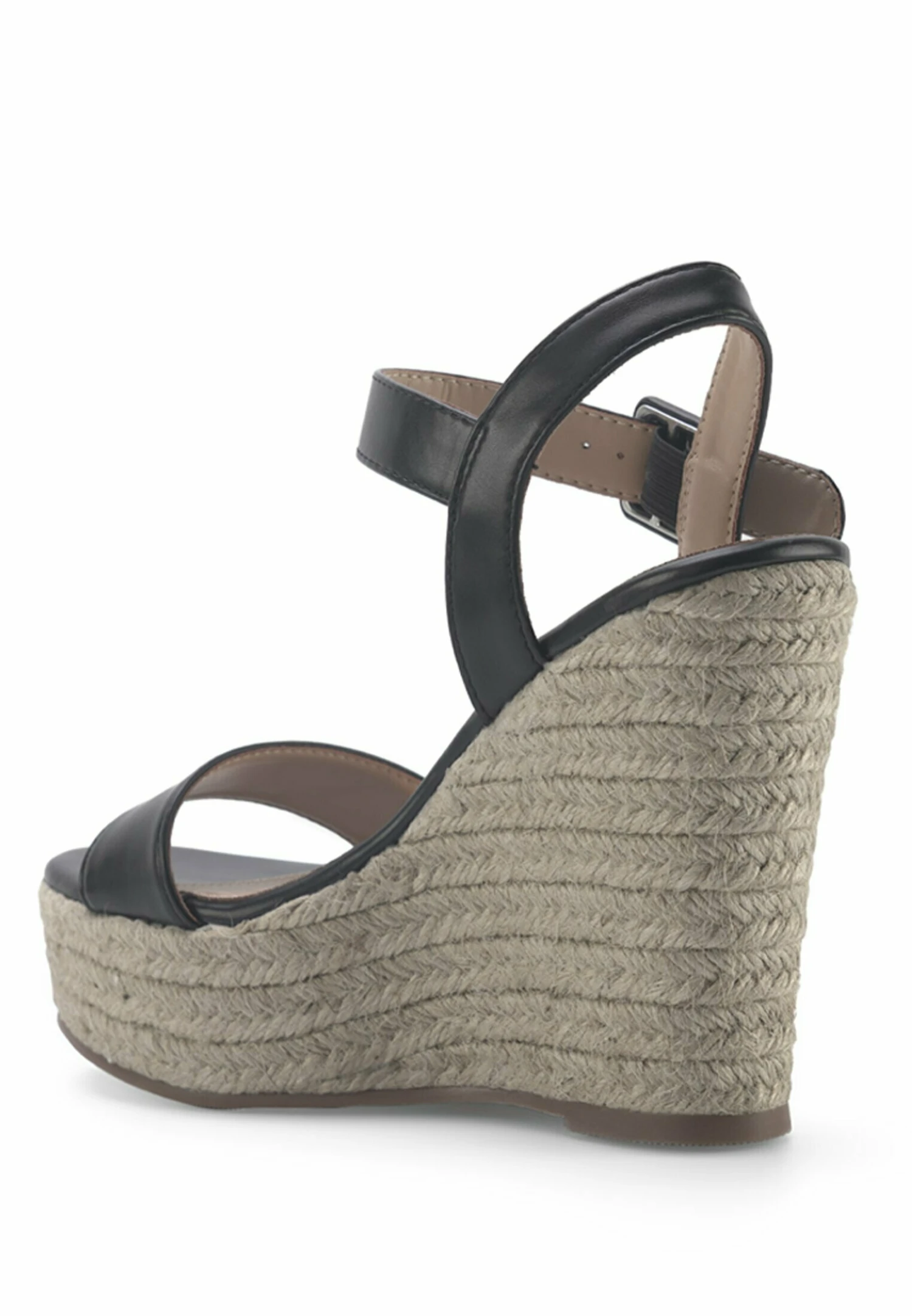 Nine West Filled Benoit3Fx - Sandalias De Cuña - Black 5 Nine West Filled Benoit3Fx - Sandalias De Cuña - Black - Imagen 3