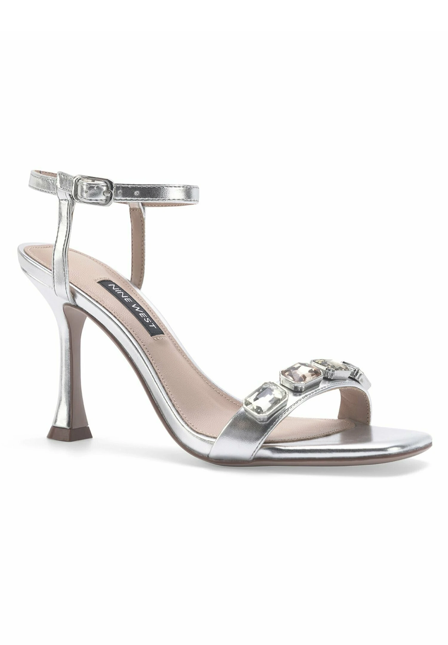 Nine West Asayen 3Fx - Sandalias De Tacón - Silver 4 Nine West Asayen 3Fx - Sandalias De Tacón - Silver - Imagen 2