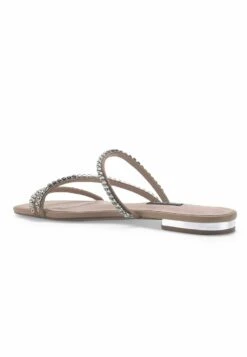 Nine West Estre- Sandalias Planas - Brown -Nine West 2d32a3e0ac8148c0af634646373dc817
