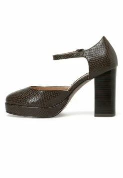 Nine West Tunta 2Pr - Zapatos De Plataforma - Brown
