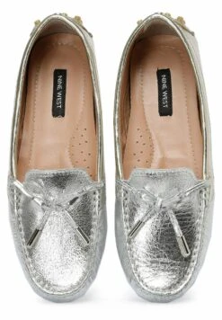 Nine West Newholt 3Fx - Mocasines - Silver -Nine West 30cfa0ca75404b459a1e7f158058e21a