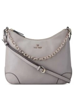 Nine West Trsitie Swingpack - Bolso De Mano - Lt Grey