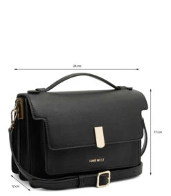 Nine West Bolso Shoulder -Nine West 42339056 NEGRO x5