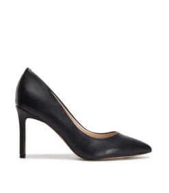 Nine West Zapatillas Pump Negras Con Tacón Alto Mujer