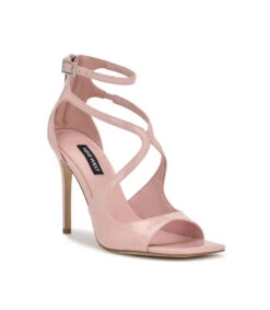 Nine West Zapatillas Con Pulsera Rosas Con Tacón Alto De Aguja Mujer -Nine West 43001913 x3