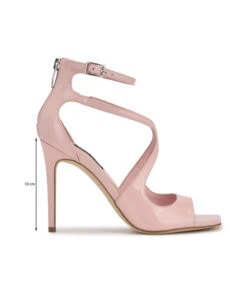 Nine West Zapatillas Con Pulsera Rosas Con Tacón Alto De Aguja Mujer -Nine West 43001913 x6