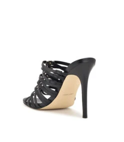 Nine West Sandalias Negras Con Tacón Alto De Aguja Mujer -Nine West 43001928 x4