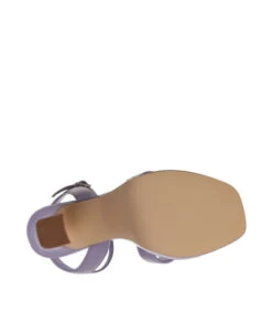 Nine West Sandalias Lila Con Tacón Alto De Media Luna Mujer 12 Nine West Sandalias Lila Con Tacón Alto De Media Luna Mujer -Nine West 43041161 x5