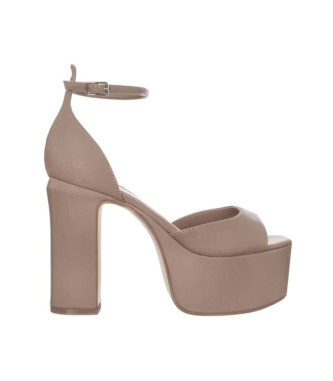 Nine West Sandalias De Tacón Alto Ancho Lisas Mujer 3 Nine West Sandalias De Tacón Alto Ancho Lisas Mujer
