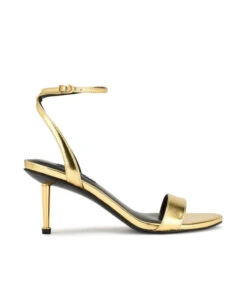 Nine West Sandalias Con Tacón Medio Redondo Mujer