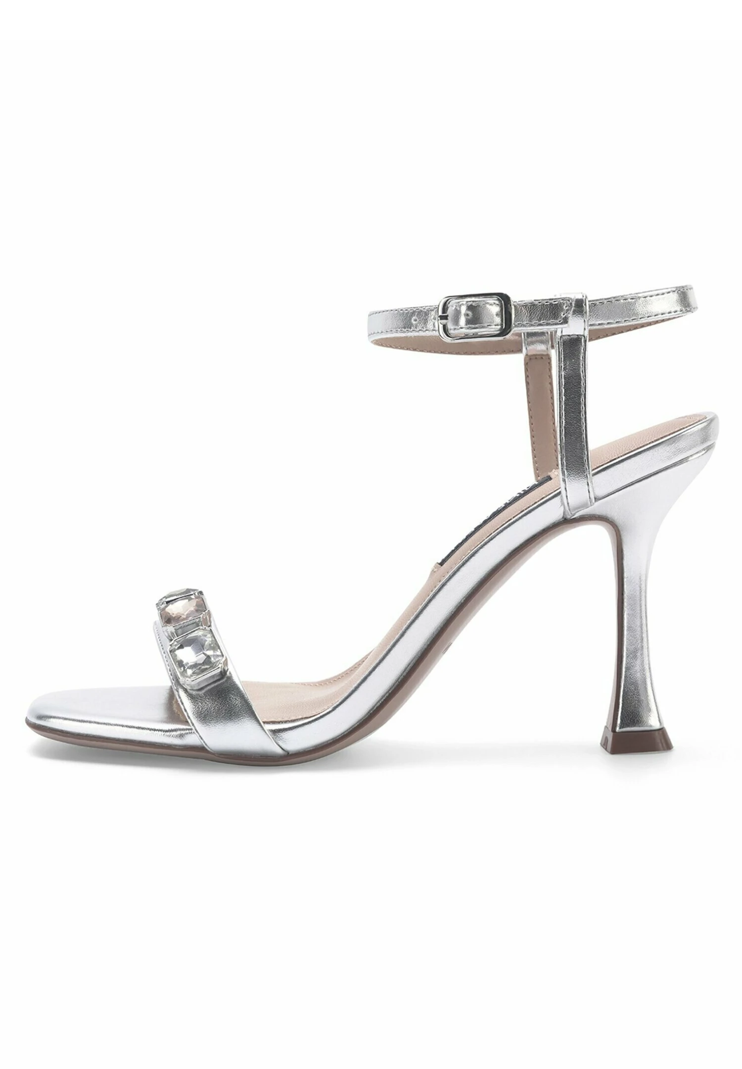 Nine West Asayen 3Fx - Sandalias De Tacón - Silver 3 Nine West Asayen 3Fx - Sandalias De Tacón - Silver