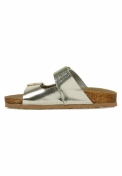 Nine West Outdoor Defe 3Fx - Sandalias Planas - Gold