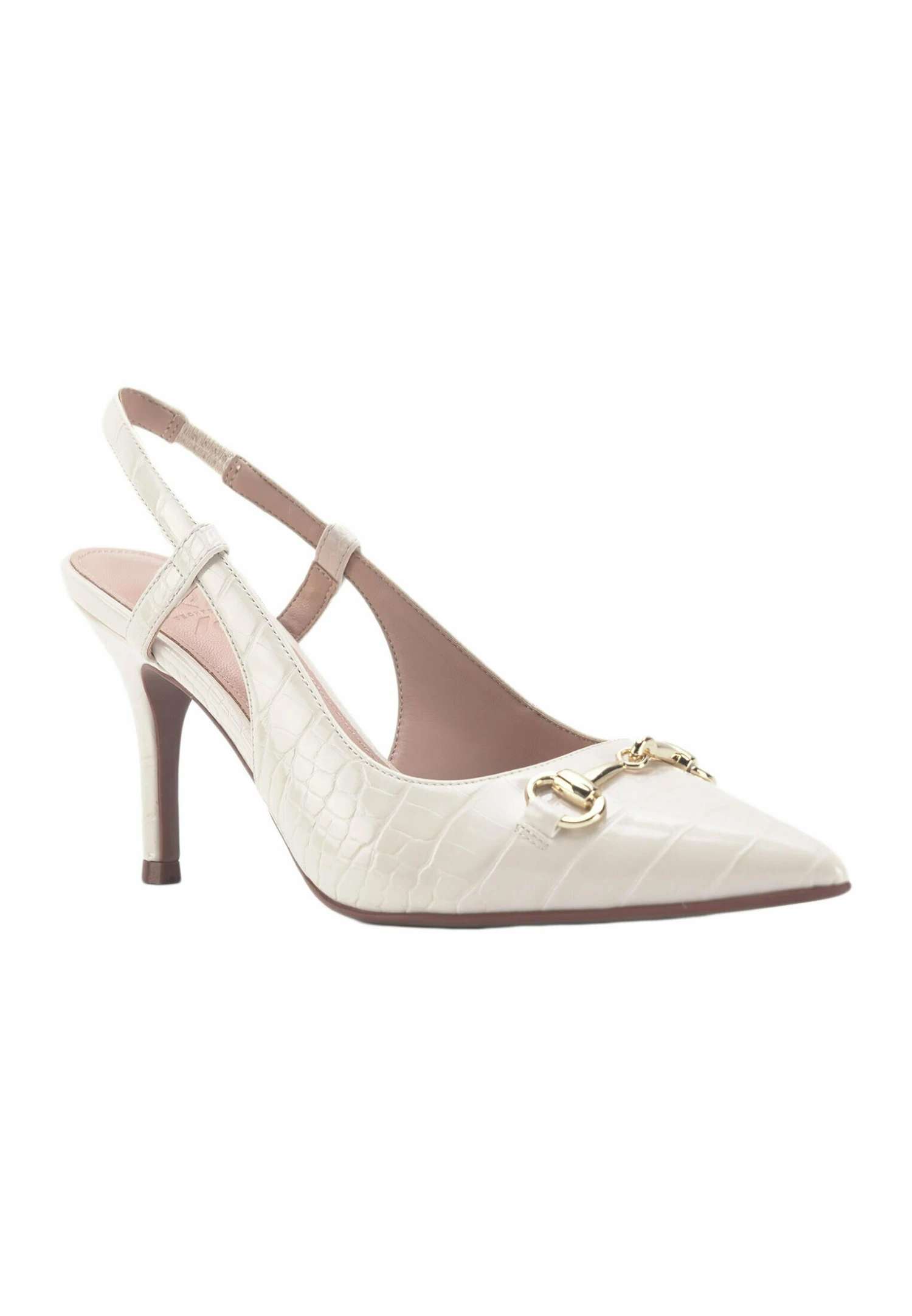 Nine West Traditional Comfort Reyma2 3Fx - Tacones - White 4 Nine West Traditional Comfort Reyma2 3Fx - Tacones - White - Imagen 2