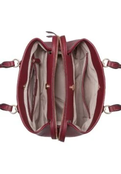 Nine West Saoirse Jet Set Satchel - Bolso De Mano - Claret 8 Nine West Saoirse Jet Set Satchel - Bolso De Mano - Claret -Nine West 614b27cfbe554ae69ed0db8cdabe7f6b