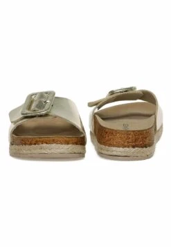 Nine West Desna 3Fx - Sandalias Planas - Gold -Nine West 667ef7ad6c0d488789dfe9fc473adfe7