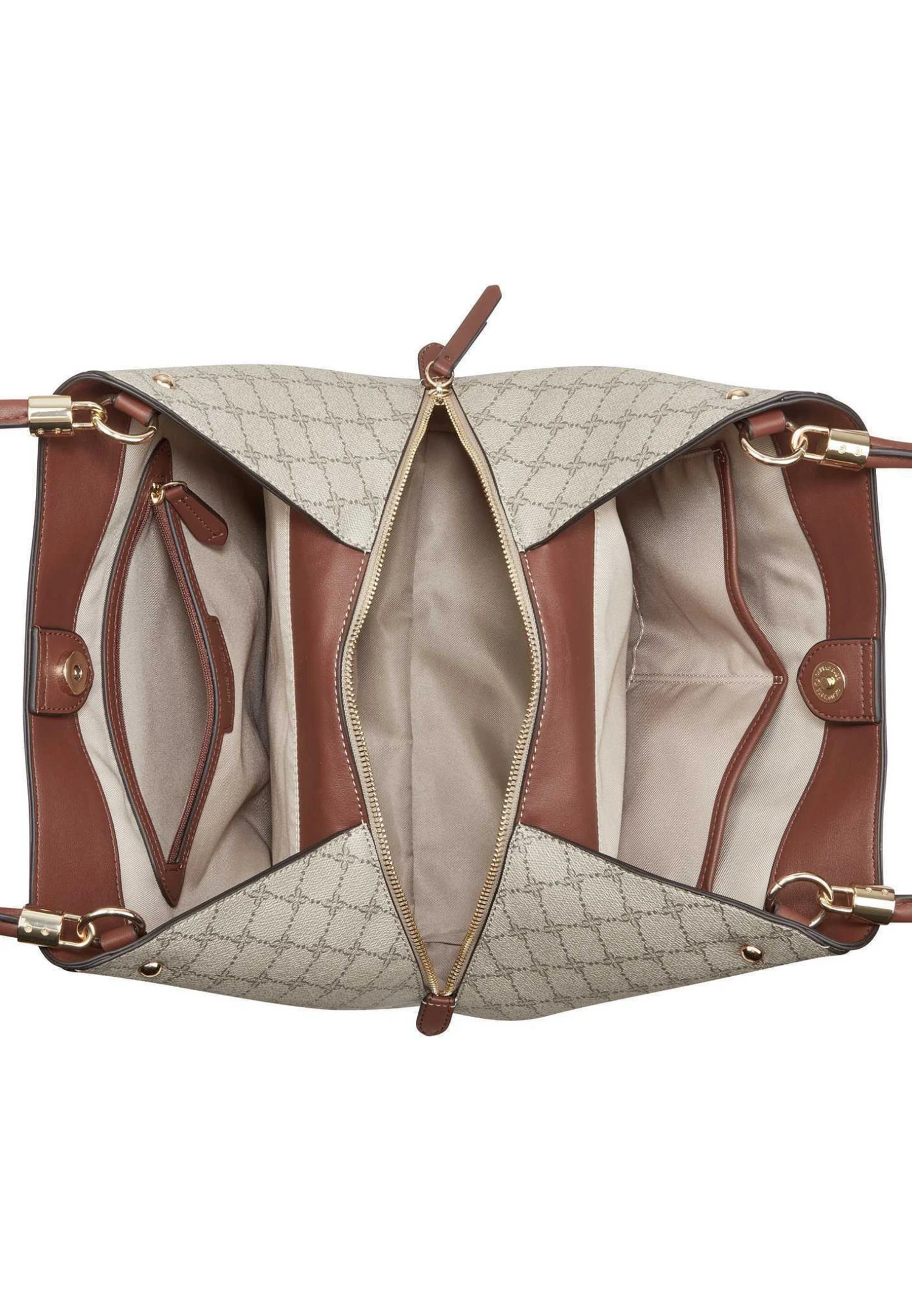 Nine West Etta Jet Set Carryall - Bolso Shopping - Beige 5 Nine West Etta Jet Set Carryall - Bolso Shopping - Beige - Imagen 3