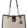 Nine West Thatcher Lrg Jet Set Carryall - Bolso De Mano - Black