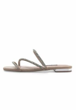 Nine West Estre- Sandalias Planas - Brown
