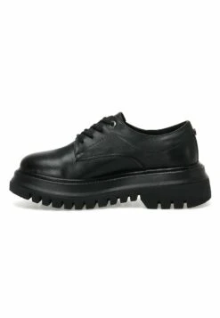 Nine West Masculine Saylee- Zapatos Con Cordones - Black