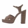 Nine West Samue 3Fx - Sandalias Con Plataforma - Tan