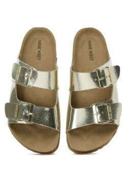 Nine West Outdoor Defe 3Fx - Sandalias Planas - Gold -Nine West ab4a040638034afc8c74857635b24b9f