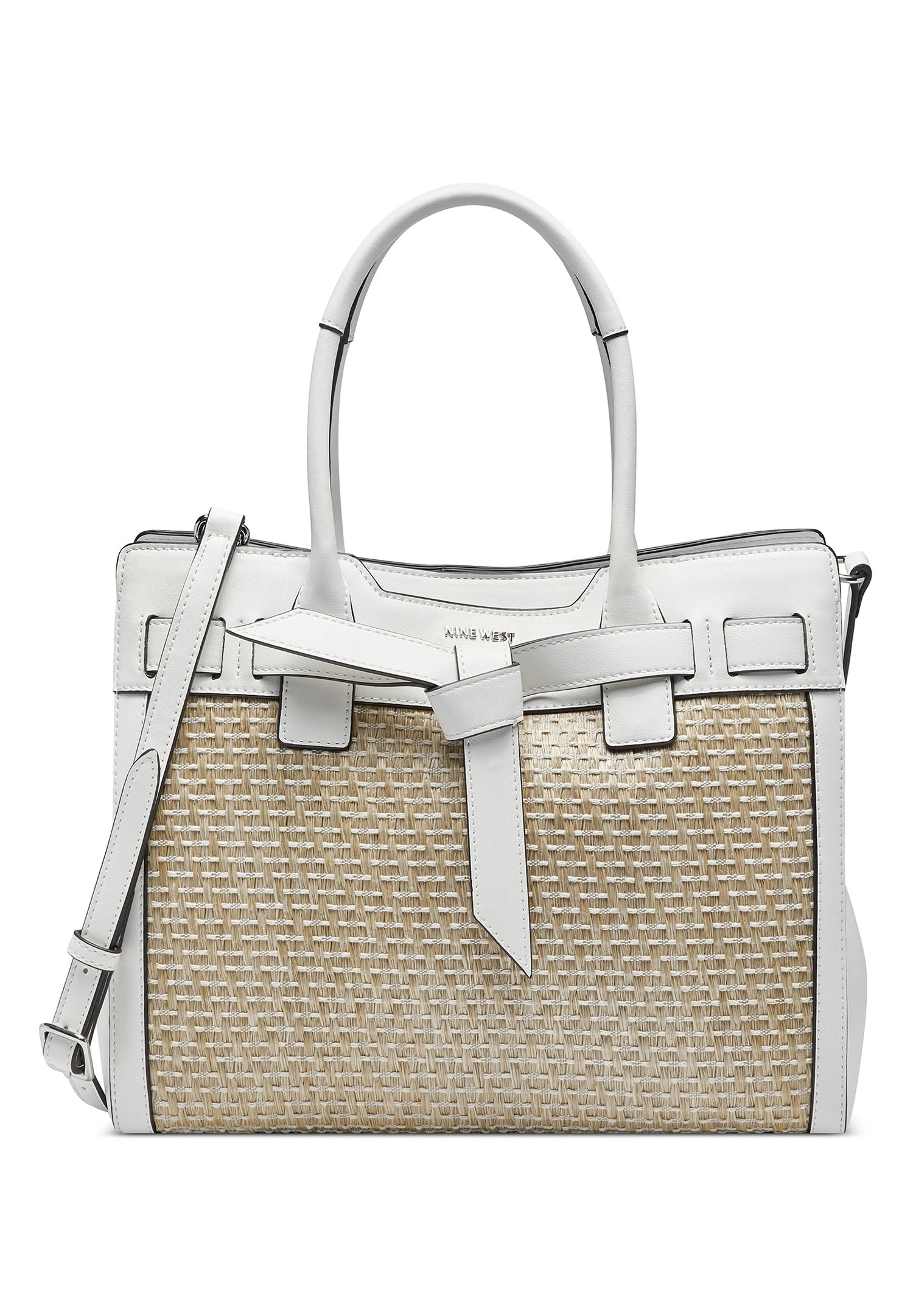 Nine West Gabriella Jet Set - Bolso De Mano - Natural Optic White 3 Nine West Gabriella Jet Set - Bolso De Mano - Natural Optic White