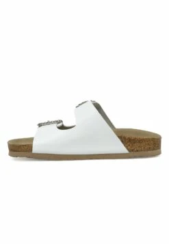 Nine West Leroy 3Fx - Sandalias Planas - White -Nine West bf0f83460baf4df0b03f7b83a4d0914a