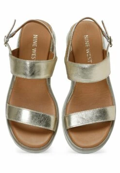 Nine West Filled Seju2 3Fx - Sandalias De Cuña - Gold -Nine West c41af9d5fe5d4d0d9c6bae6dfb965ddb
