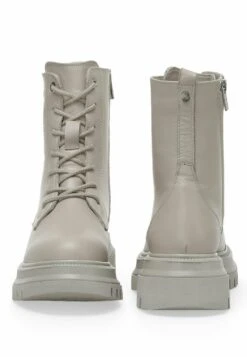 Nine West Military Savi 2Pr - Botines Con Plataforma - Beige -Nine West c6ae1215773c47869406d4f8702abe99