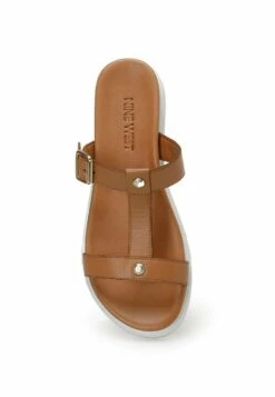 Nine West OutdoorRebe - Sandalias Planas - Tan -Nine West c6ecc430fa5f40d888614ce61f1d0fc7