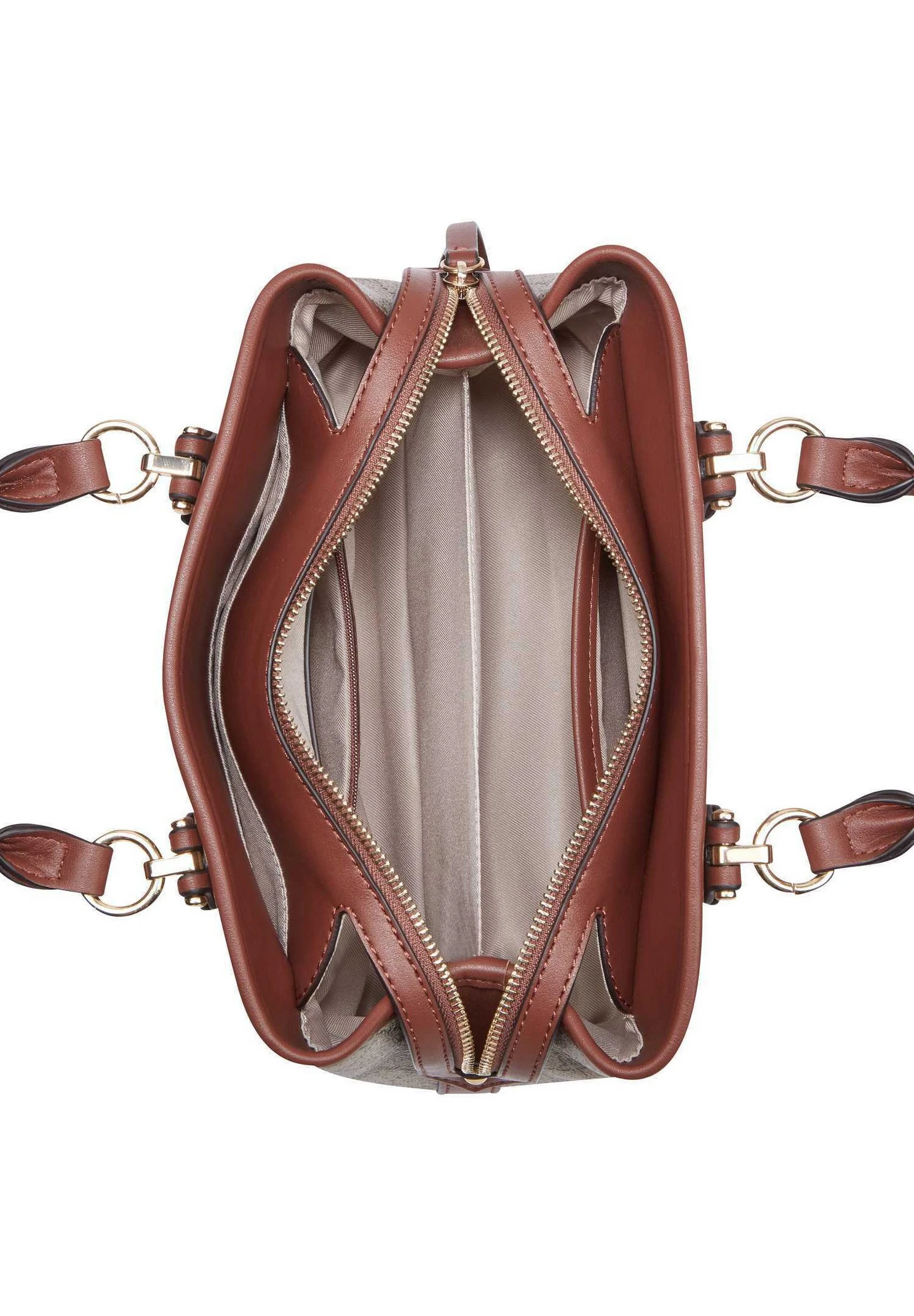 Nine West Saoirse Small Satchel - Bolso De Mano - Mahogany 5 Nine West Saoirse Small Satchel - Bolso De Mano - Mahogany - Imagen 3