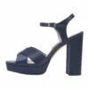 Nine West Busan 3Fx - Sandalias Con Plataforma - Dark Blue