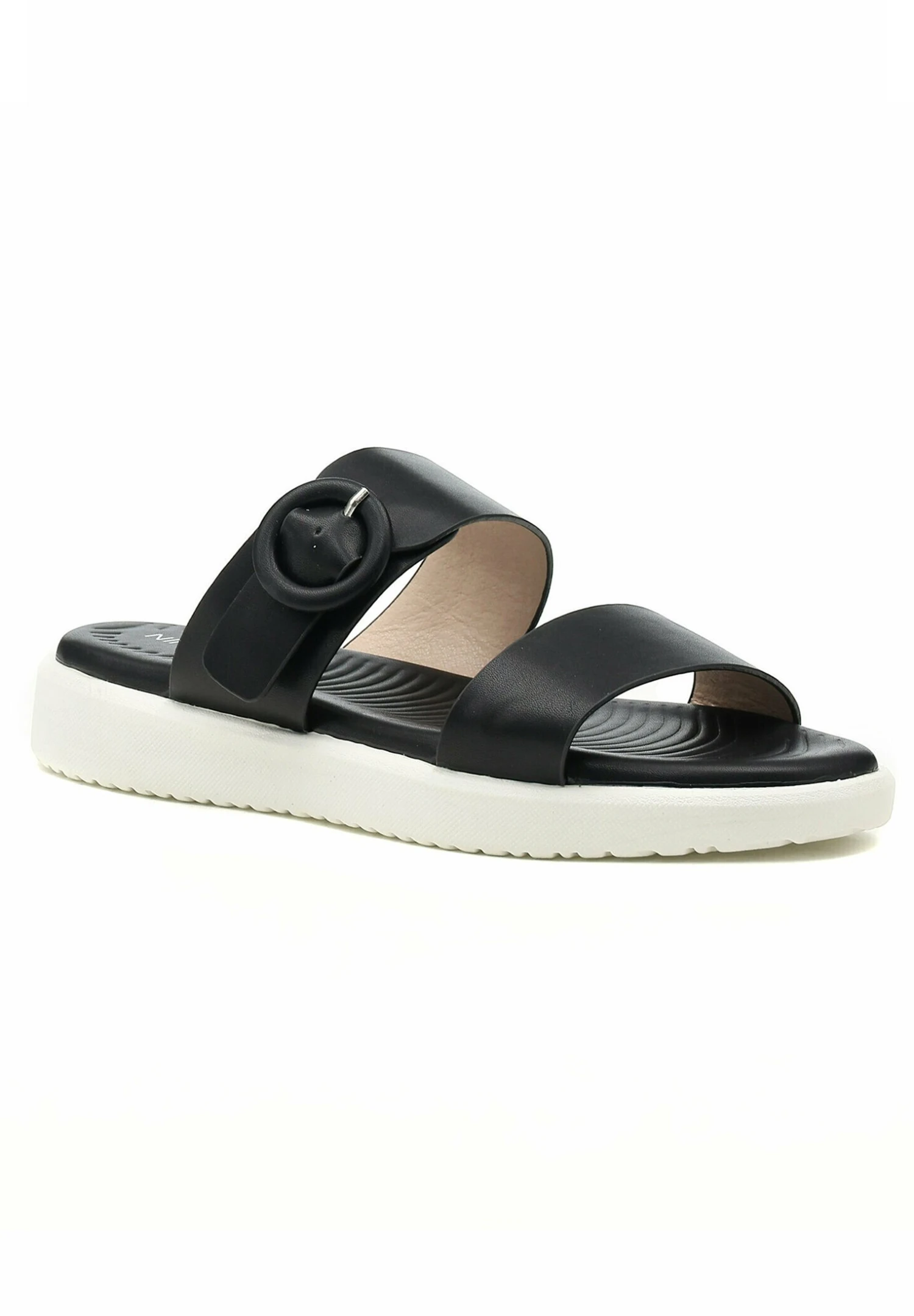 Nine West Adeka- Sandalias Planas - Black 4 Nine West Adeka- Sandalias Planas - Black - Imagen 2