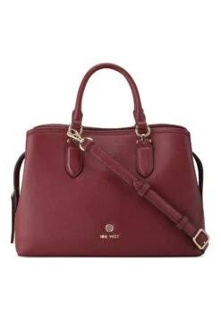 Nine West Saoirse Jet Set Satchel - Bolso De Mano - Claret