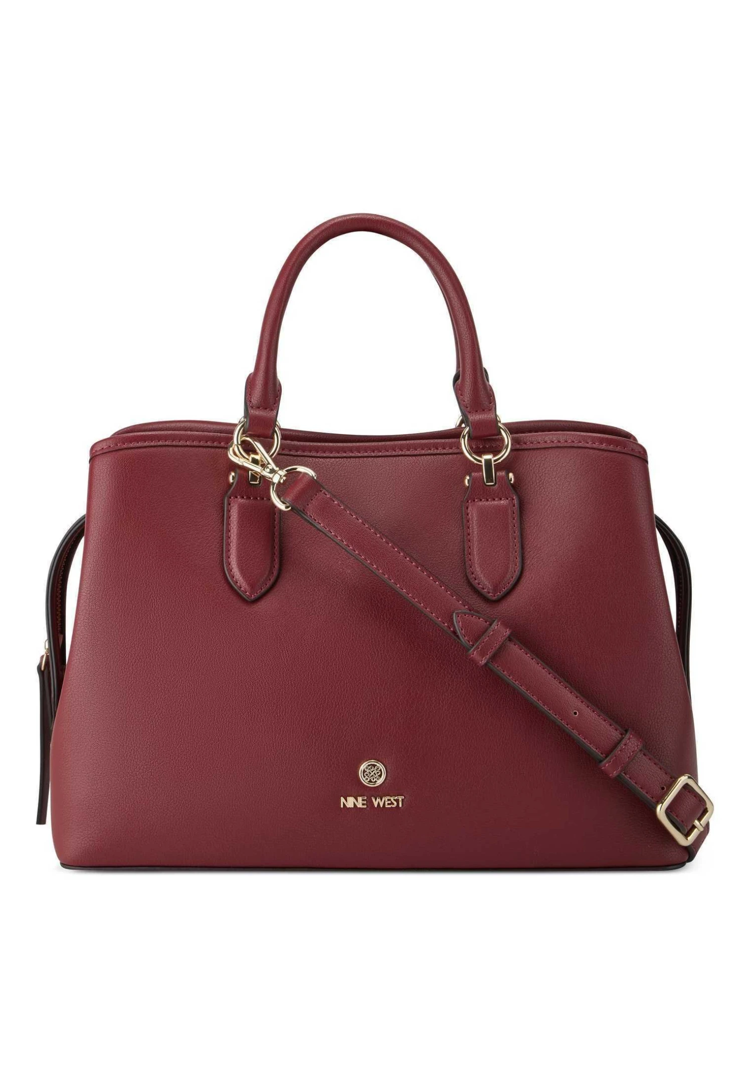 Nine West Saoirse Jet Set Satchel - Bolso De Mano - Claret 3 Nine West Saoirse Jet Set Satchel - Bolso De Mano - Claret