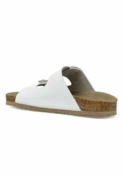Nine West Leroy 3Fx - Sandalias Planas - White -Nine West f47bc32b26914be3adfcb573cefd787e