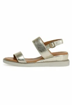 Nine West Filled Seju2 3Fx - Sandalias De Cuña - Gold